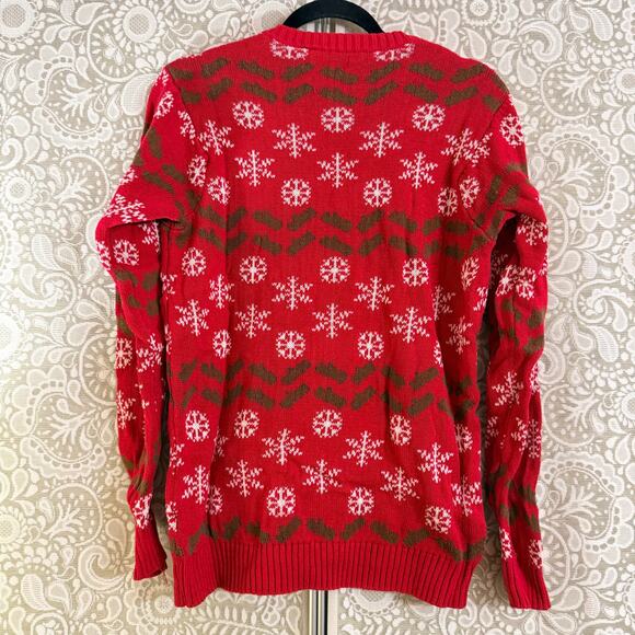 Christmas Beaver Sweater Small - Picture 3 of 4